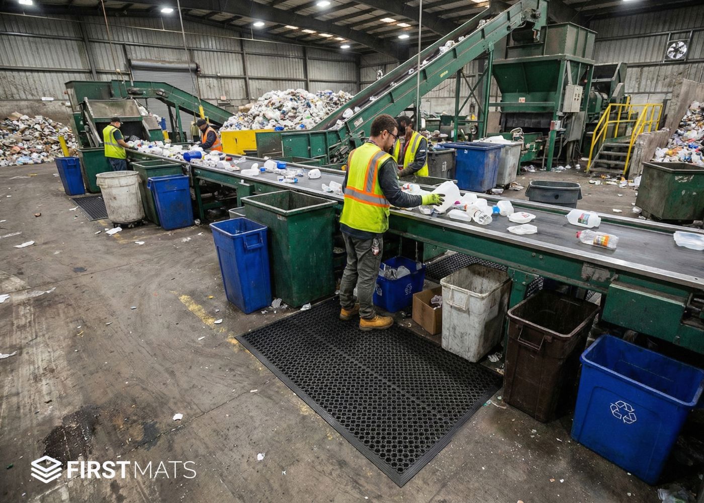 Best Floor Mats for Waste Management and Recycling Centres