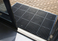 DoorGuard Large Outdoor Rubber Door Mat