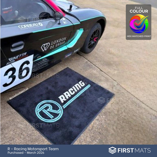 Custom Racing Team Pit Mats