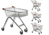 Zinc Plated 71-Litre to 210-Litre Retail Shopping Trolleys