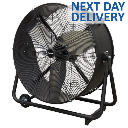 Sealey 30" High Velocity Industrial Drum Fan