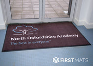 North Oxfordshire Academy Logo Mat