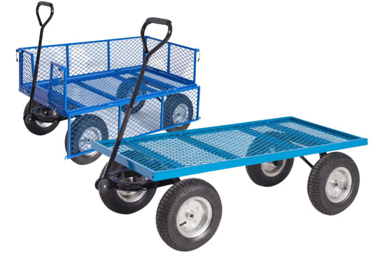 Mesh base turntable trucks
