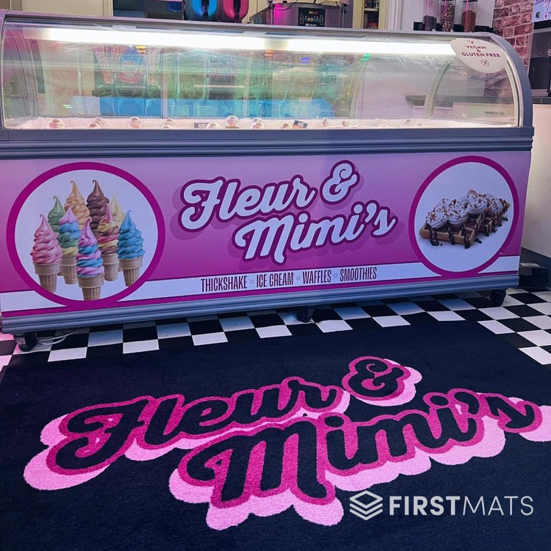 Logo Mat for Fleur & Mimi's