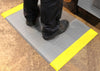 Grey and yellow AtEase industrial comfort mat for hard floors.