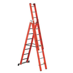3-Way Fibreglass Combination Ladder