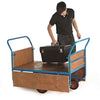 Plywood Deck Balance Trolley with hinged sides (4605789929507)