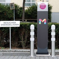 EV Charger Protection Bollards (Stainless Steel)