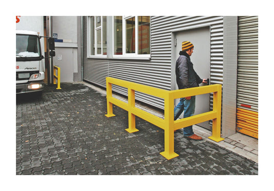 Heavy-Duty Outdoor Impact Protection Barrier System (6089931522219)