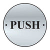 Push Aluminium Door Disc (75mm Dia) (6046938169515)