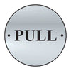 Pull Aluminium Door Disc (75mm Dia) (6046938136747)