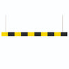 Aluminium Height Restriction Barriers - Black & Yellow (4604965322787)