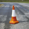 UK Regulation Traffic Cone - Ballast Filled in use (4573641834531)