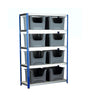 Eco Metal Shelving with 5 Shelves (265kg UDL) (4635473084451)