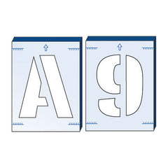 Industrial Letters and Numbers Stencil Kits - 50mm to 100mm