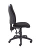 Classic Armless Office Chair with Wheels black side (5969837752491)
