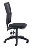 Calypso Armless Mesh Back Office Chair black side (5969837785259)
