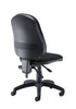 Armless Ergonomic Office Chair with Lumbar Pump black back (5969837949099)