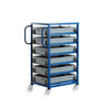 Shallow Euro Container Racks (600mm x 400mm x 120mm Trays) - CT206