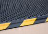 anti-fatigue mat with yellow border