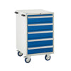 EUC986065CMB Mobile Tool Cabinet with 5 Drawers (Same Sizes) Blue (4483363012643)