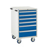 EUC986065EMB Mobile Tool Cabinet with 6 Drawers Blue (4483363110947)