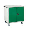 EUC9890651MG Mobile Tool Storage Cupboard - 1 Shelf Green (4483362717731)