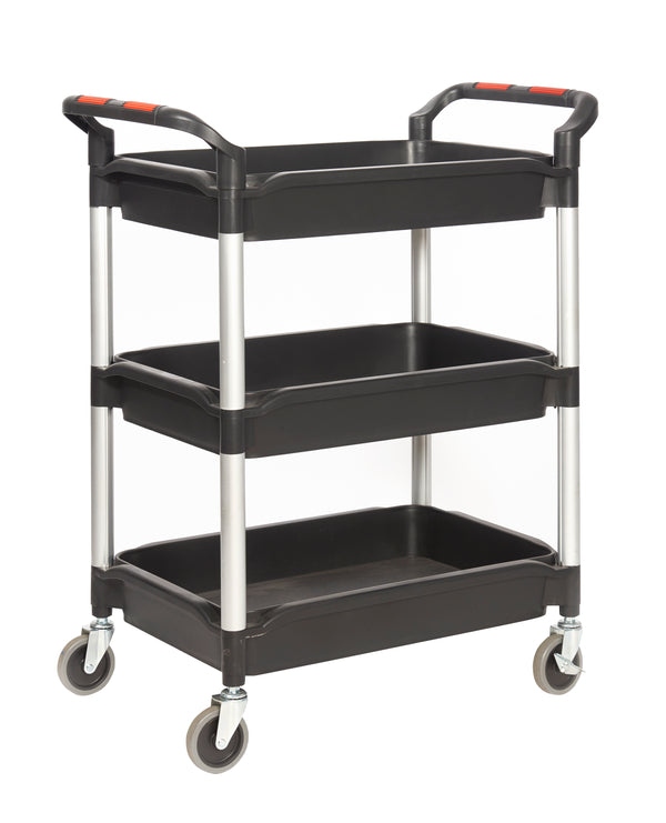 Deep Tray Shelf Trolleys - 3 Trays (4589903052835)