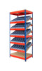 Kanban Shelving with Sloping Chipboard Shelves 1830mm x 915mm x 610mm (6248809070763)