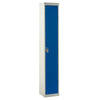 1 Compartment Metal Locker LS1830301BXX Dark Blue Closed Door (4464320938019)