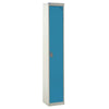1 Compartment Metal Locker LS183030ULXX Light Blue Closed Door (4464320938019)