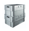 Nestable & Stackable Euro Containers 60L stacked (4798400692259)