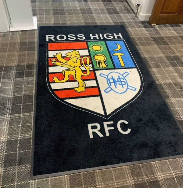 Ross High RFC Logo Mat