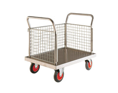 Stainless Steel Trolley - 3 Sided