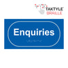 Braille Enquiries Sign (6003842187435)