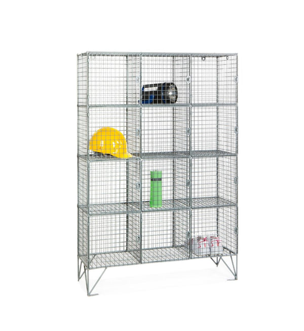 4 Door Wire Mesh Lockers (6143337889963)