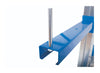 Cantilever Racking with Parallel Arms - Double Sided close up of arm end pin (4810500407331)