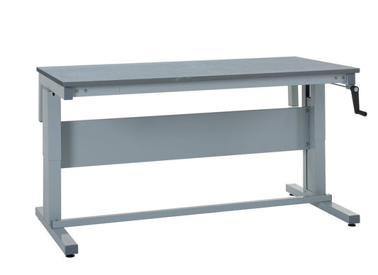 Height Adjustable ESD Workbench - Lamstat Worktop (4458863886371)