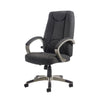 Adjustable Fabric Upholstered Managers Office Chair blue charcoal left (6097101750443)