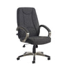 Adjustable Fabric Upholstered Managers Office Chair blue charcoal (6097101750443)