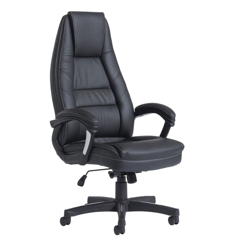 Noble High Back Faux Leather Managers Office Chair (6097101783211)