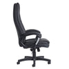 Noble High Back Faux Leather Managers Office Chair side (6097101783211)