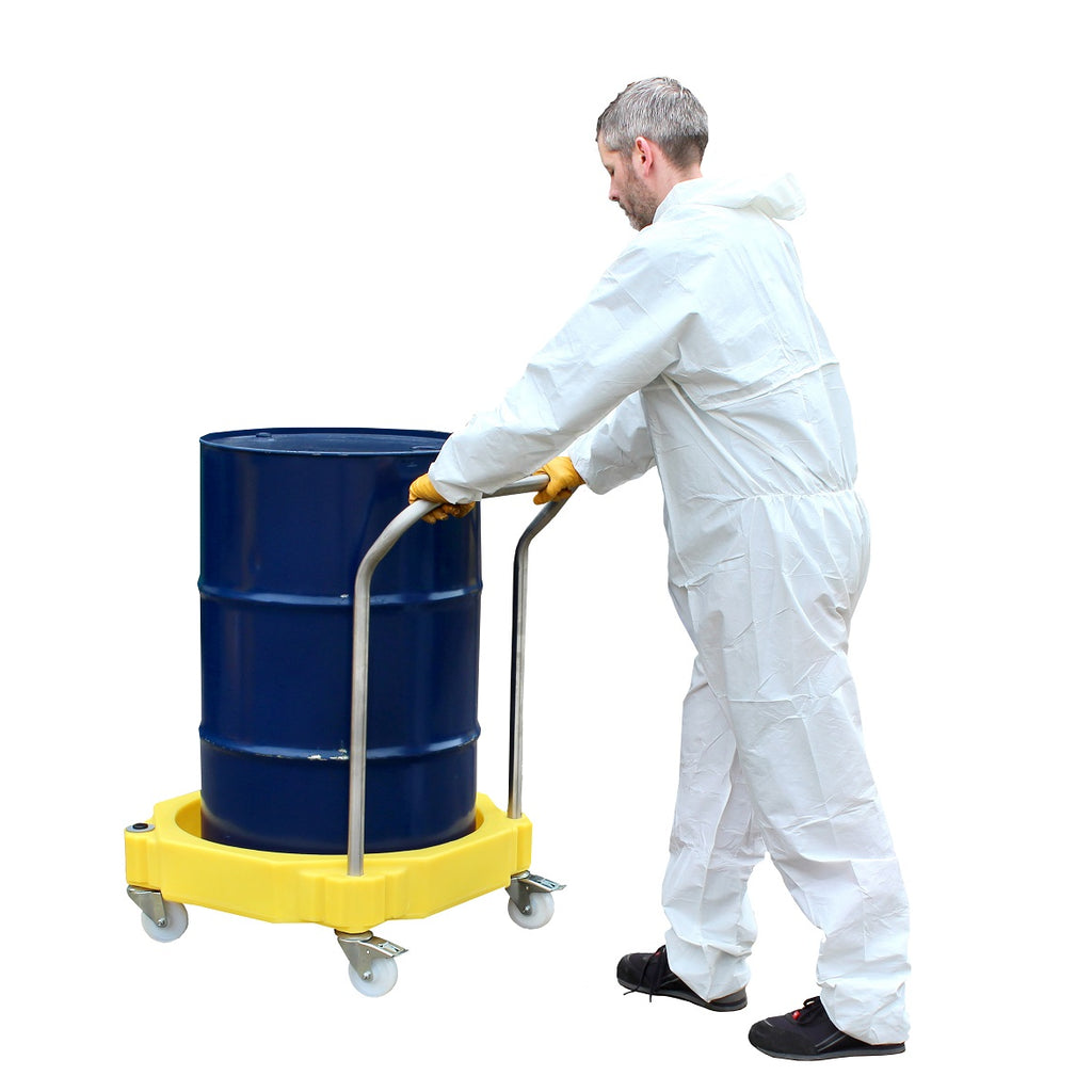 Bunded Drum Dolly with Handle for 1 x 205L Drum (4625979277347)