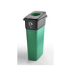 55L Slimline Indoor Executive Recycling Bins green (6175062491307)