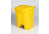 70L Indoor Recycling Pedal Bin yellow (6175043616939)