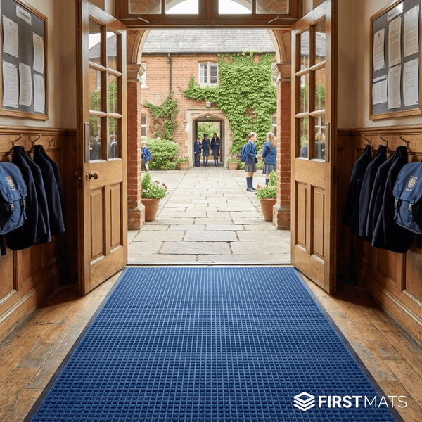 Barfield Prep School reduces water build-up with entrance matting