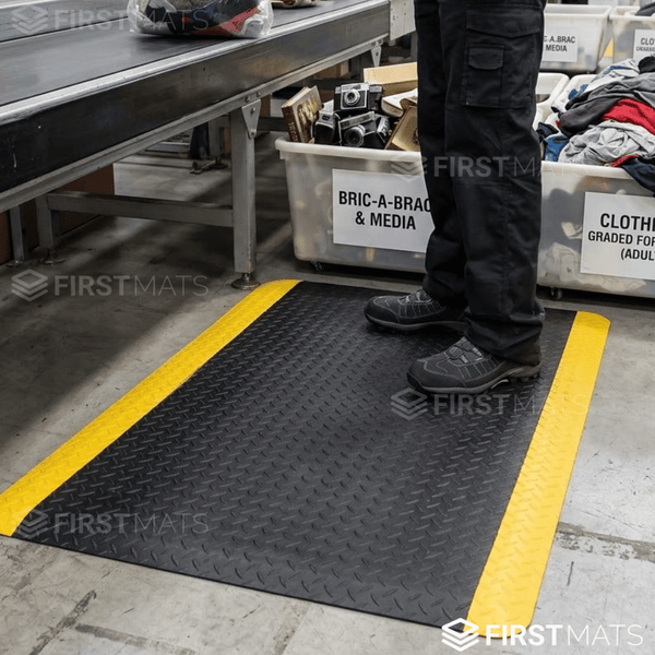 British Heart Foundation improve warehouse comfort with anti-fatigue matting