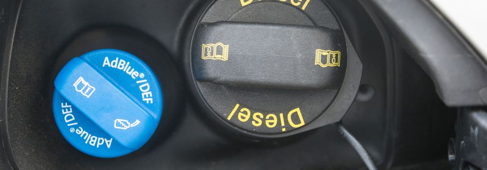 AdBlue filling cap