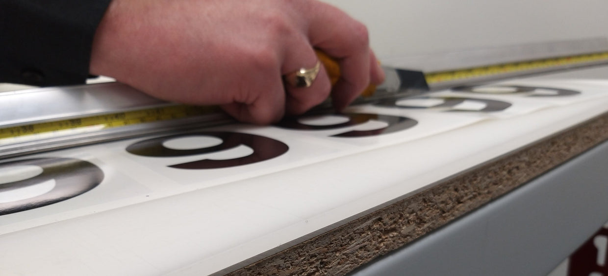 Self-Healing cutting mat in use