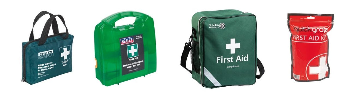 A selection of First Aid Kits